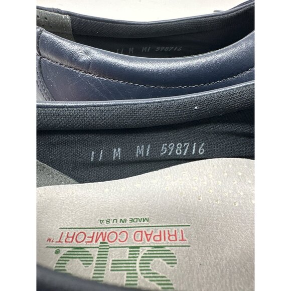 SAS Whisper Navy Leather Lace-Up Oxford Shoes Womens Size 11 M - Picture 11 of 13